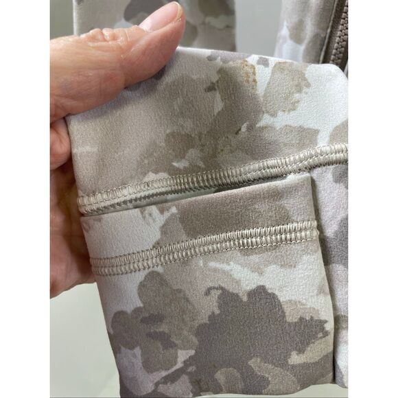 Lululemon NWT Define Cropped Jacket Nulu Thawed Camo Warm Size 2 - Picture 7 of 14